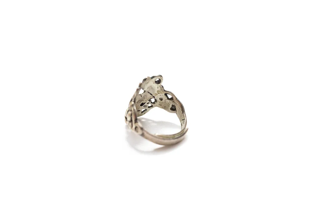 McCLELLAND BARCLAY Sterling Silver Leaf Ring
