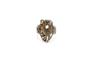 McCLELLAND BARCLAY Sterling Silver Leaf Ring