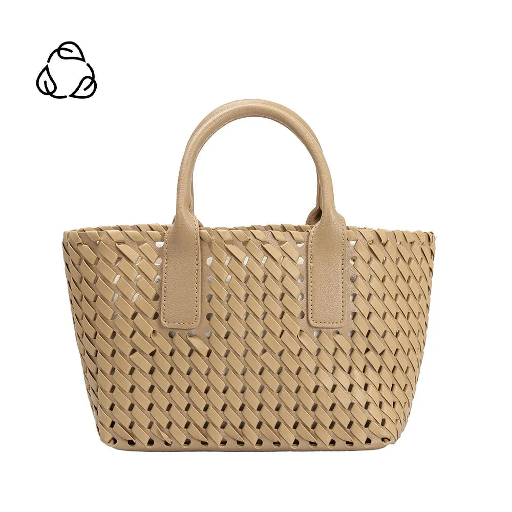 Melie Bianco Chloe Mini Tote Tan