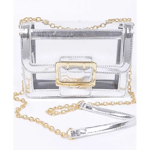 Metallic Crossbody Bag