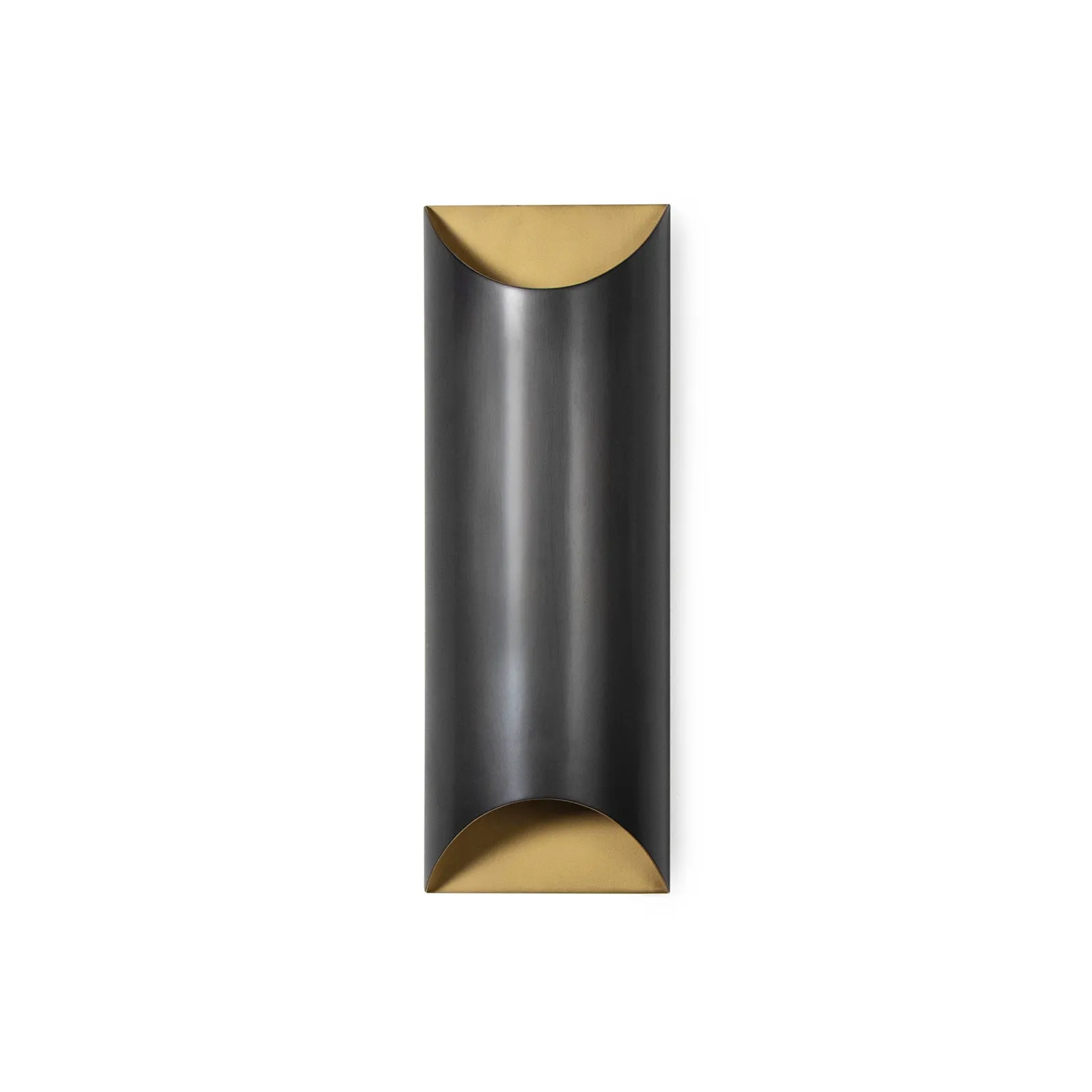 Meyer Metal Sconce (Blackened Brass and Natural Brass)