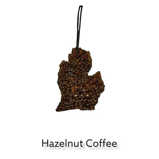 Michigan Mitten Shaped Air Freshener / Click for Scents