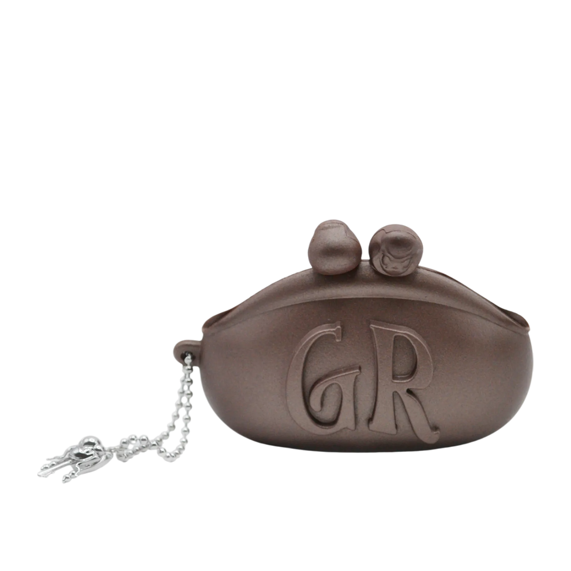 Mini Coin Purse in Brunette