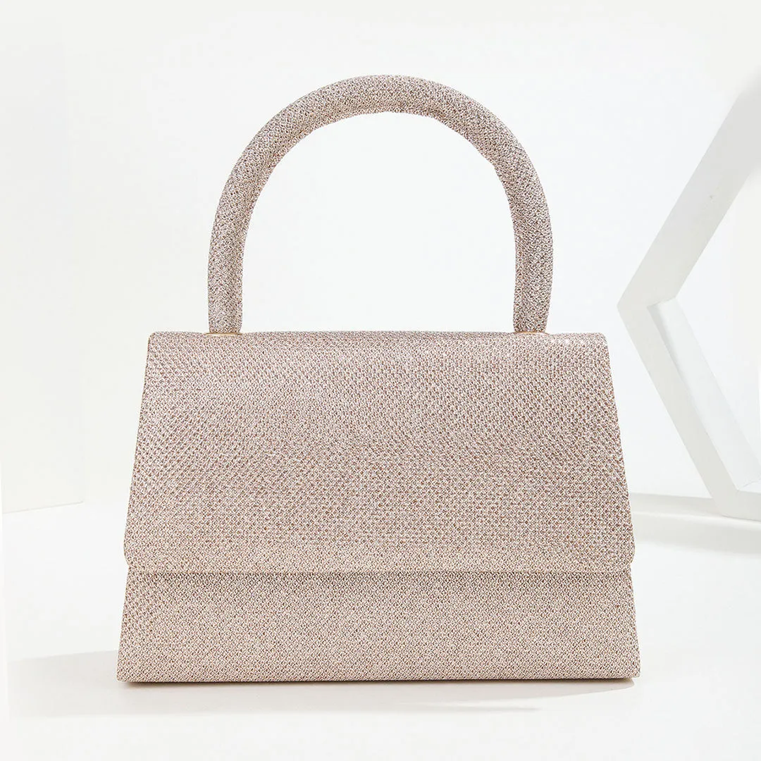 mini glitter banquet bag