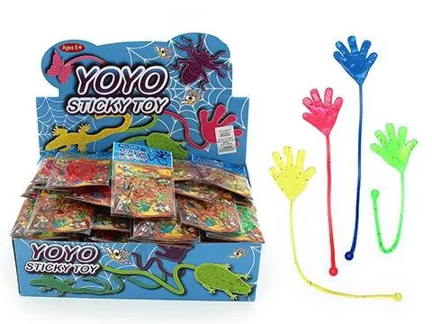 Mini Glitter Sticky Hand