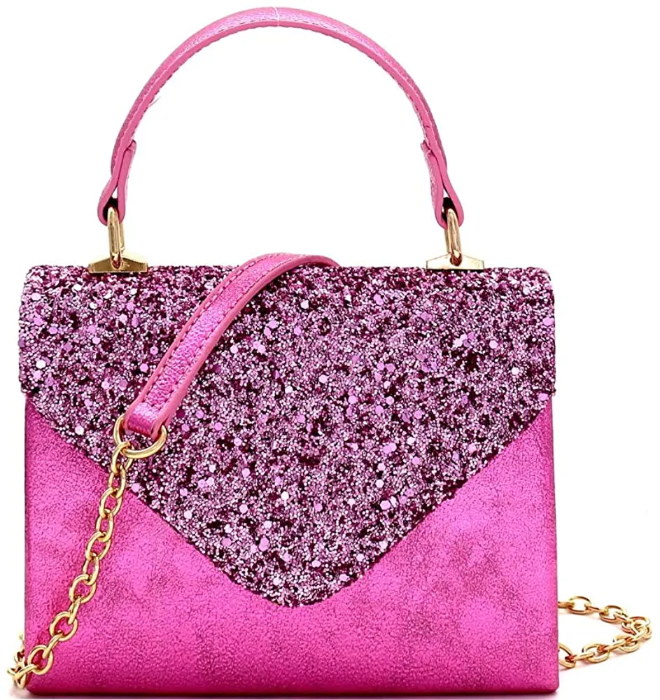 Mini Retro Glossy Crocodile Burgundy Box Flap leather Satchel Crossbody Handbag
