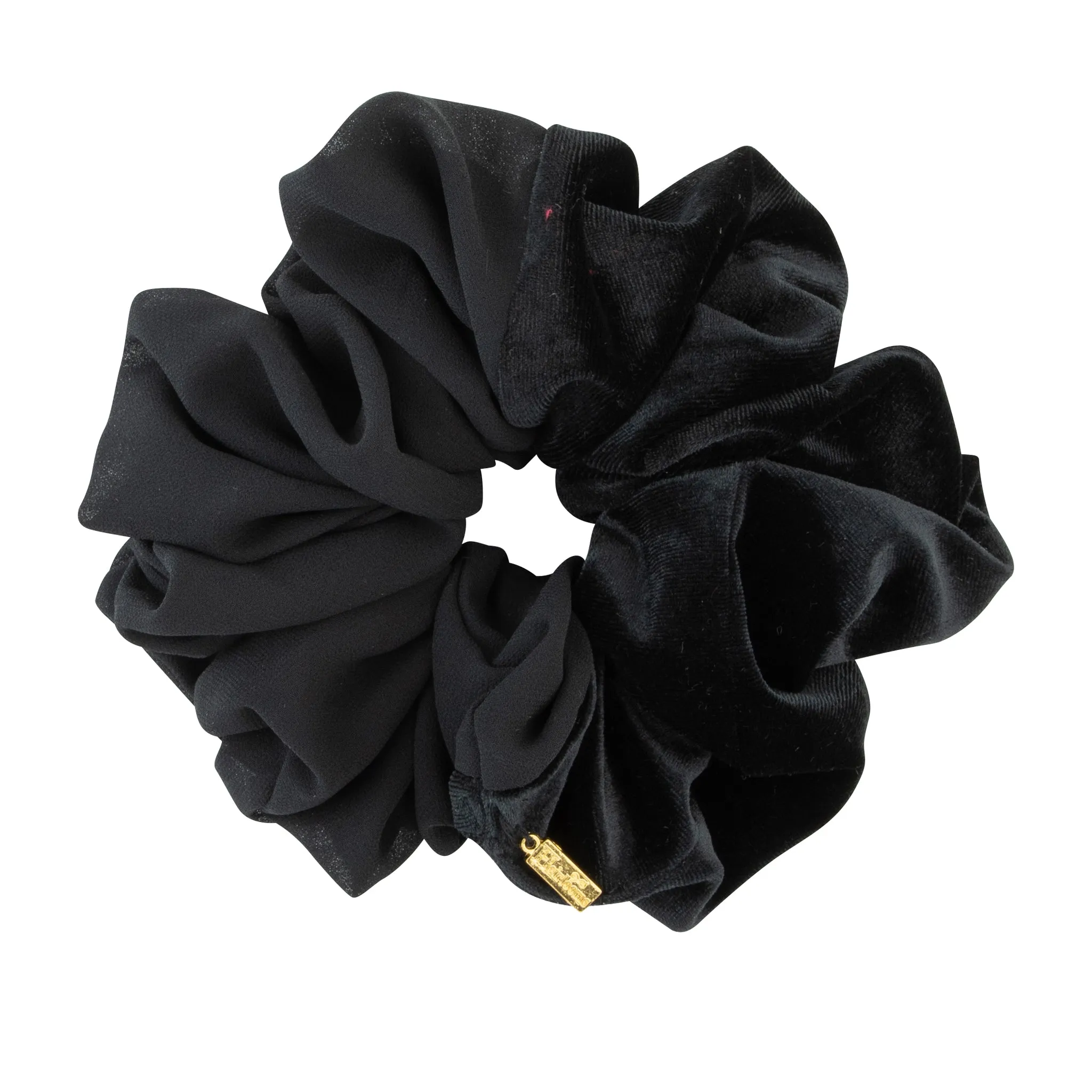 Mixed Media Oversized Scrunchie
