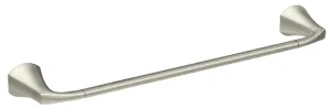 Moen Lindor MY8718BN Towel Bar, 18 in L Rod, Brass/Zinc, Brushed Nickel, Wall Mounting :CD  1: QUANTITY: 1