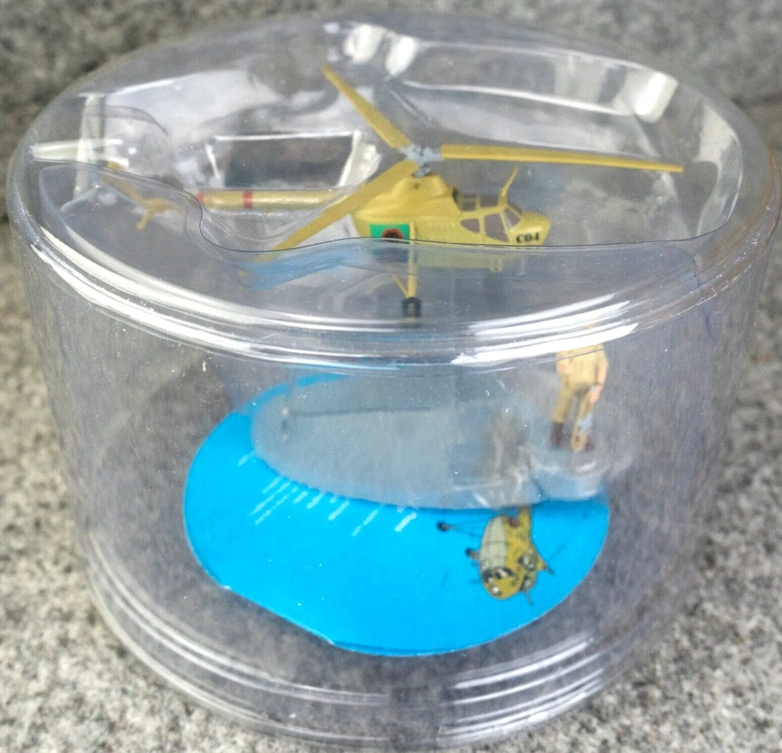 MOULINSART TINTIN Plane 29542 Army Helicopter: Picaros Hachette Avion #22