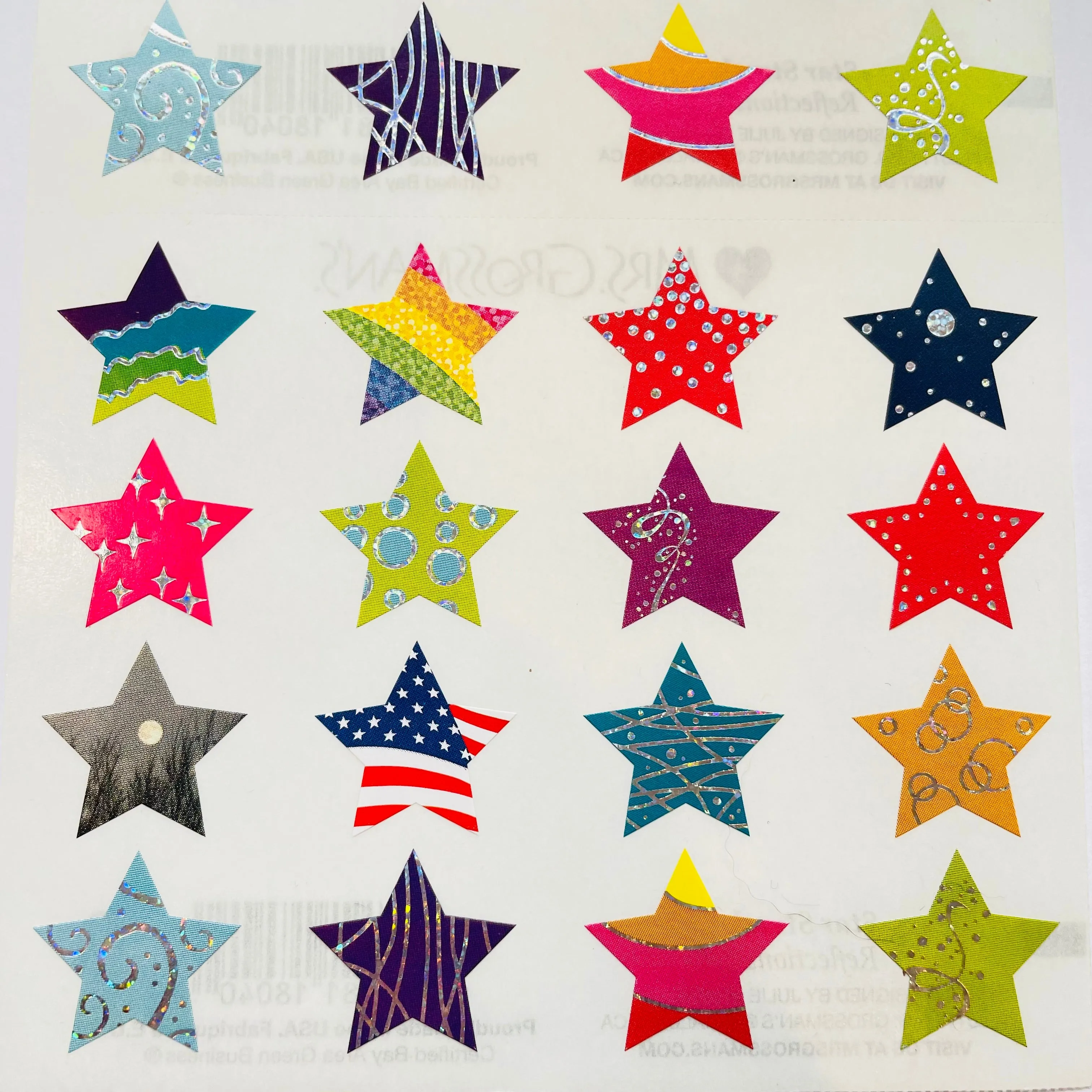 Mrs. Grossmans: Star Struck Stickers