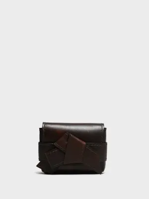 Musubi Mini Crossbody Bag in Dark Brown
