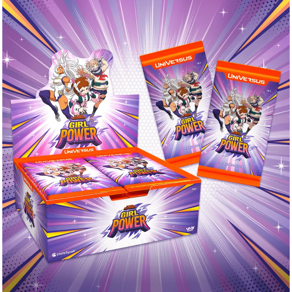 My Hero Academia CCG: Girl Power Booster Display