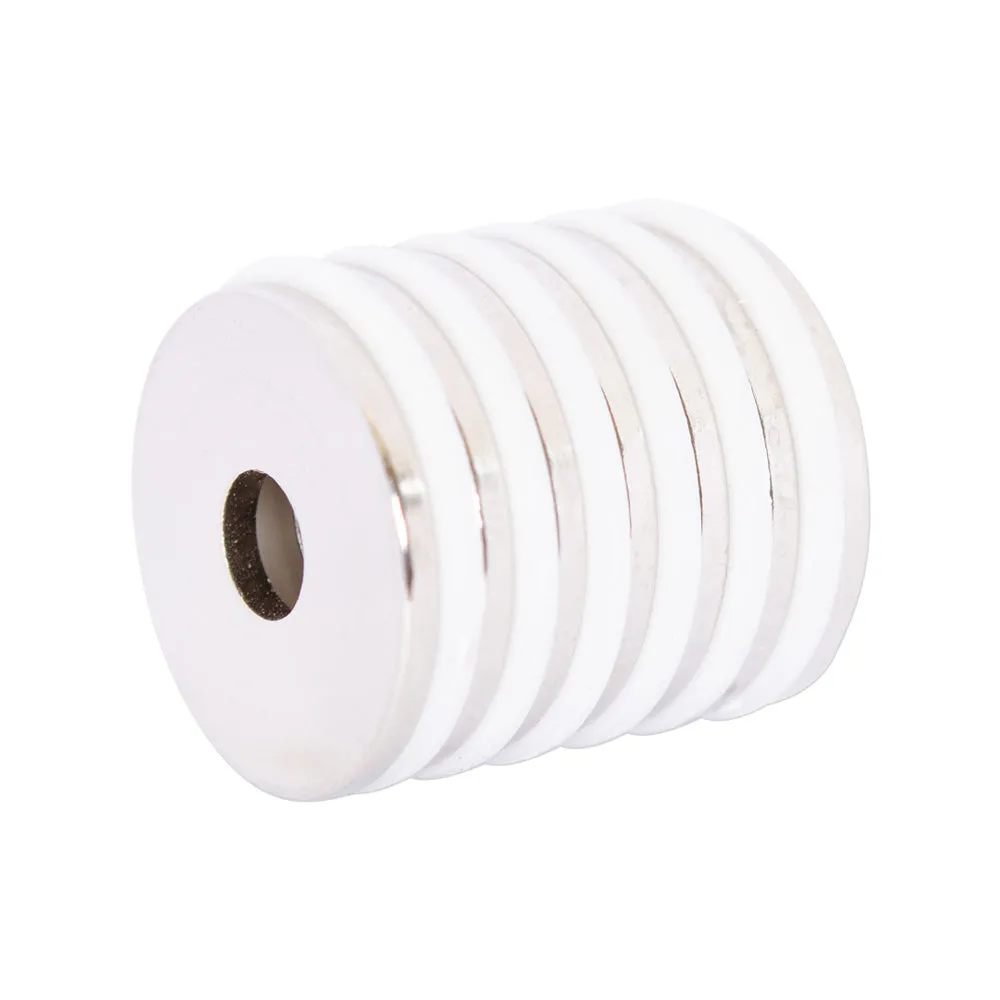 Neodymium Ring Magnet - OD24mm x H2mm x ID7mm | N35H