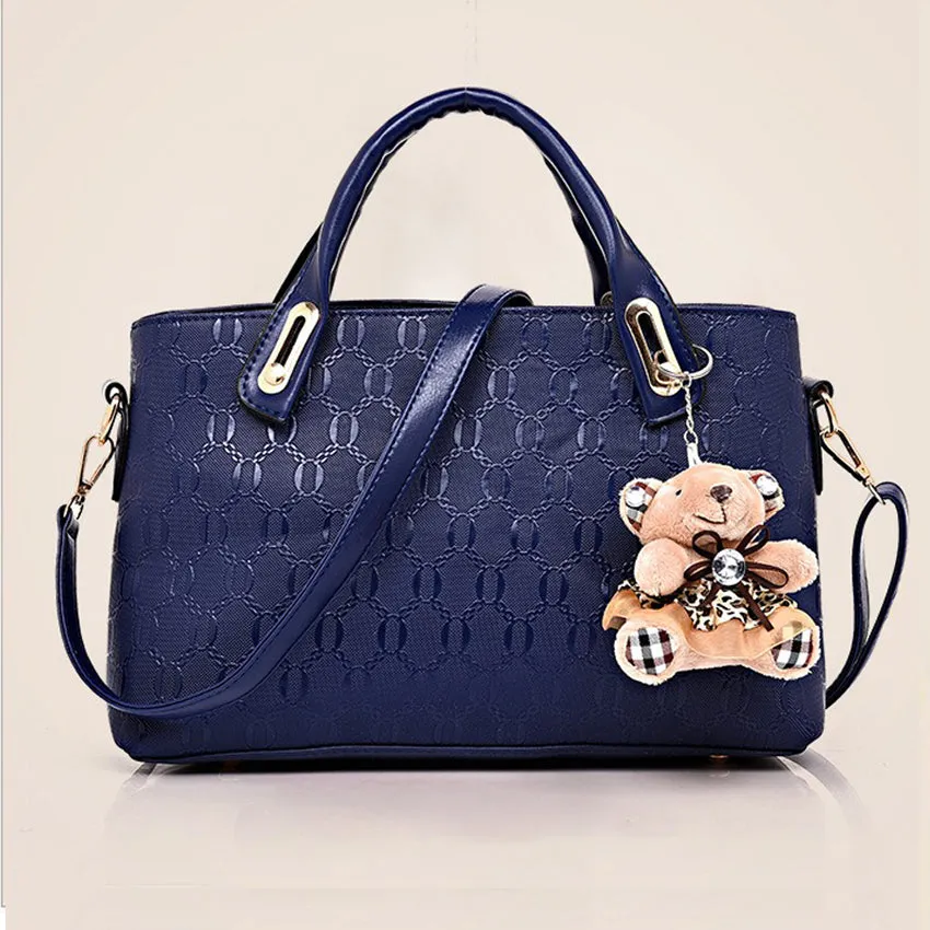New Arrival Elegant, Stylish Ladies Bag Set2  PU Leather  On Sale (XNB3)