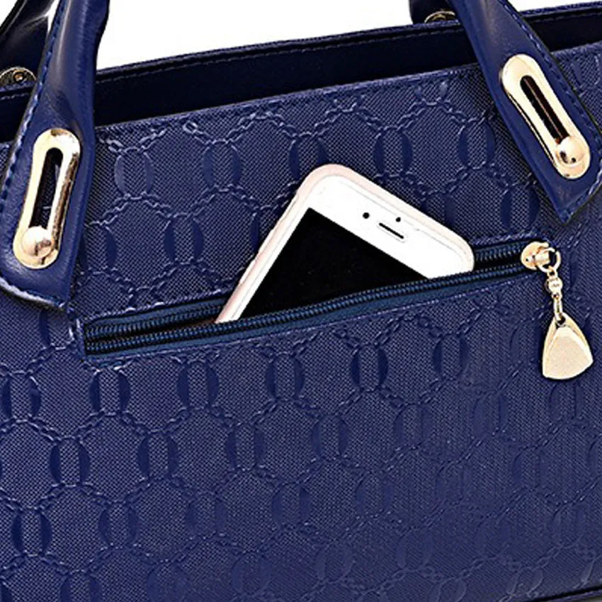 New Arrival Elegant, Stylish Ladies Bag Set2  PU Leather  On Sale (XNB3)
