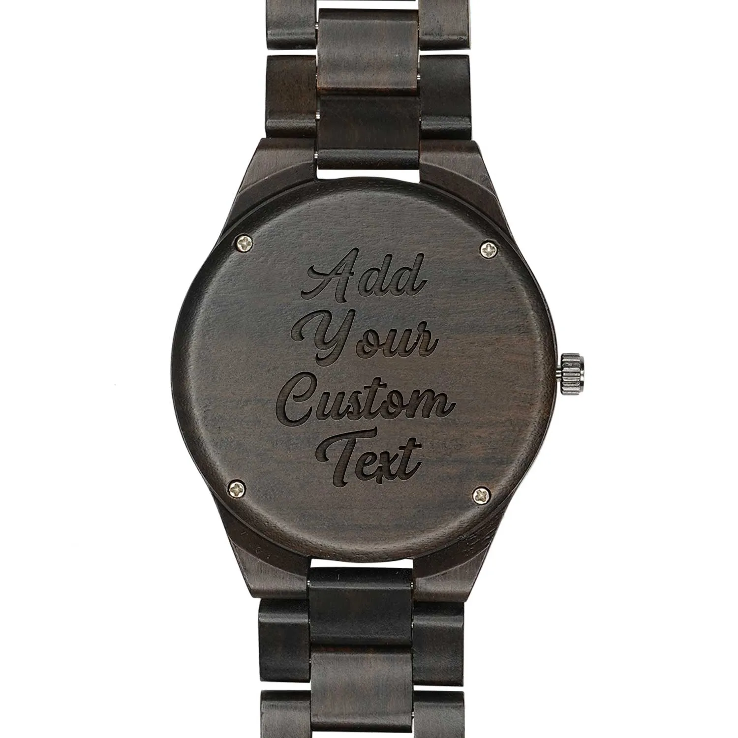 No Tapping Wood Watch