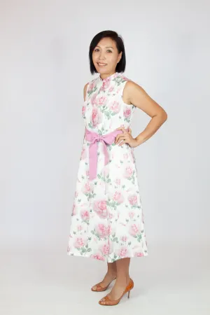 Organza 3D Rose Dress