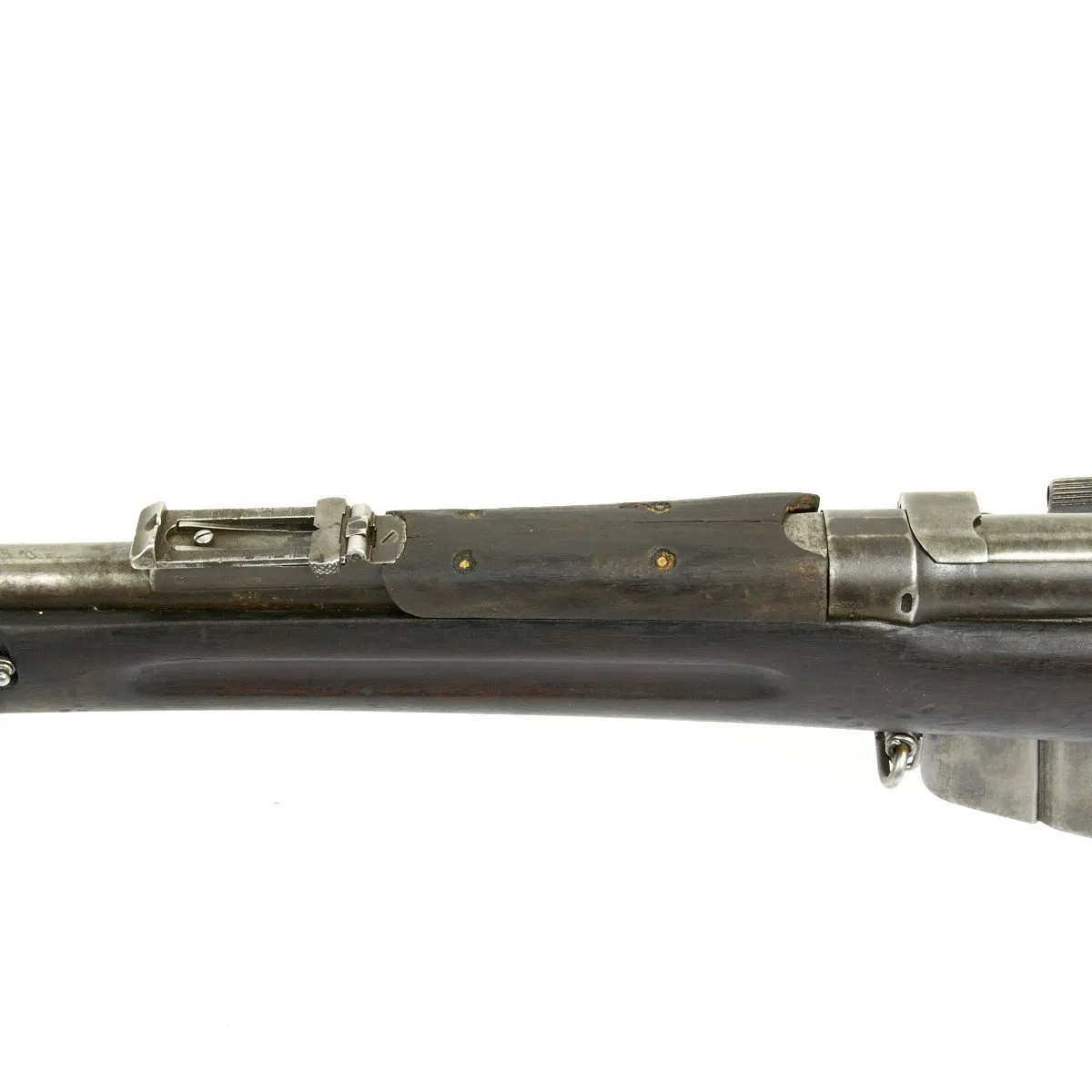 Original British P-1888 Lee-Metford MK.1* Magazine .303 Rifle with Bayonet and Scabbard- Dated 1891