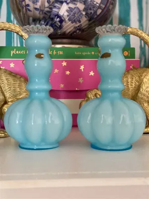 Pair of 1930's Fenton Glass vases