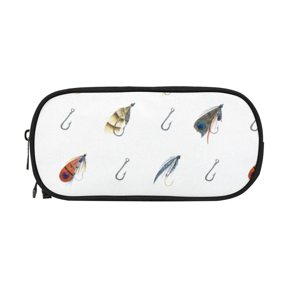 Parker White Pencil Pouch | Durable Organizer for Pens & Supplies