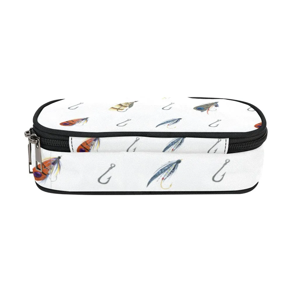 Parker White Pencil Pouch | Durable Organizer for Pens & Supplies