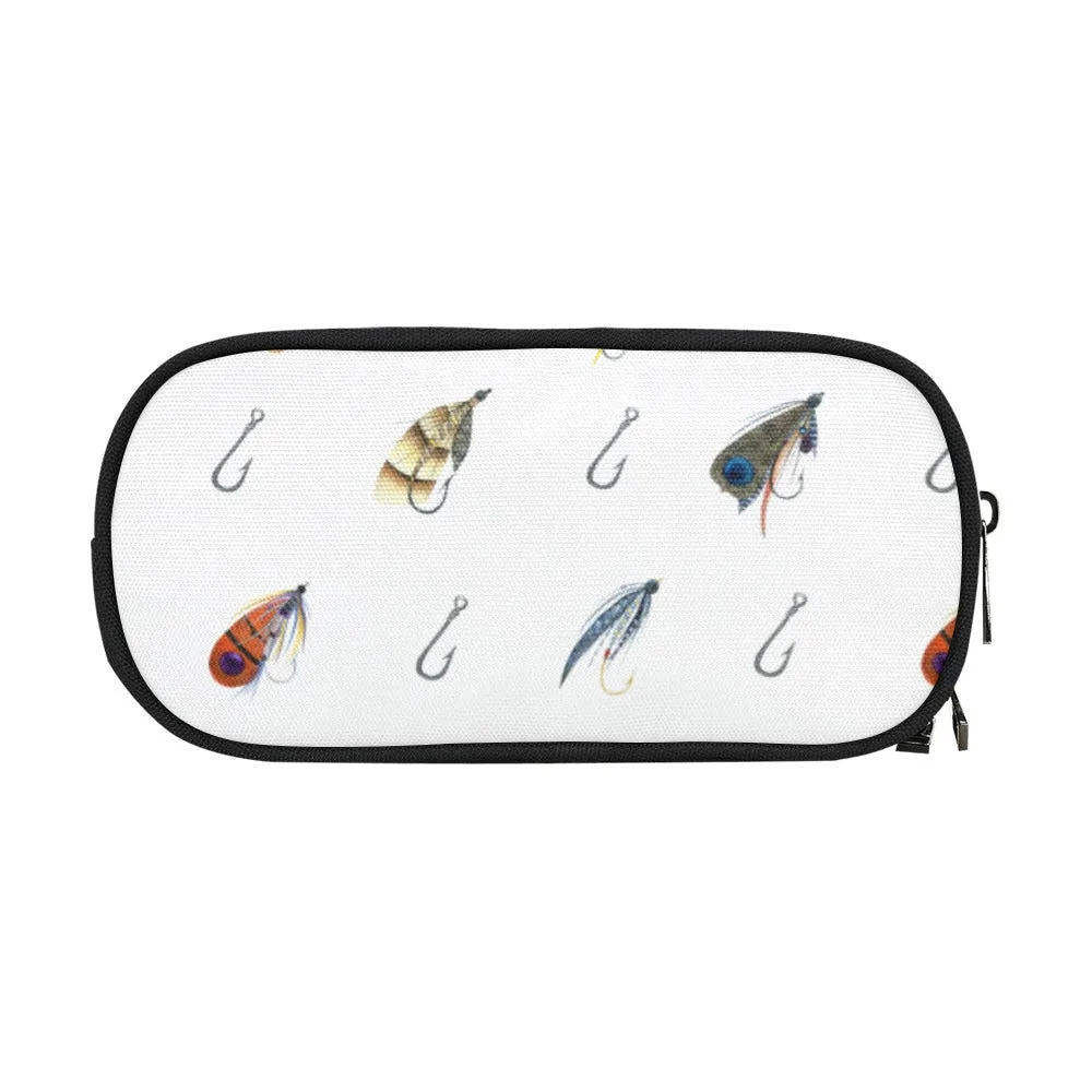 Parker White Pencil Pouch | Durable Organizer for Pens & Supplies