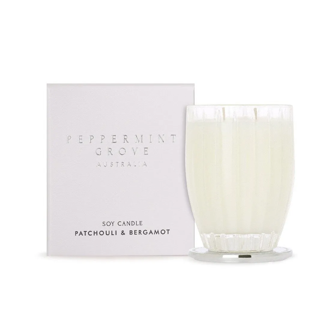 Peppermint Grove Candle 370g - Patchouli & Bergamot