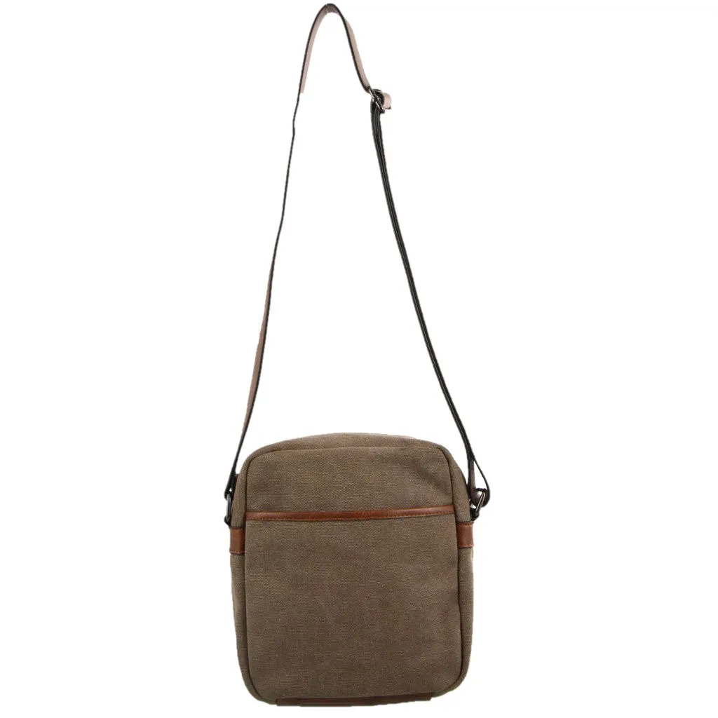 PIERRE CARDIN BROWN CROSS BODY BAG