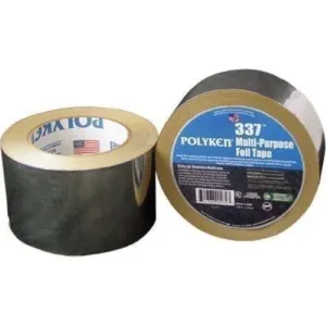 Polyken 337 2" Multi-Purpose Plain Foil Tape