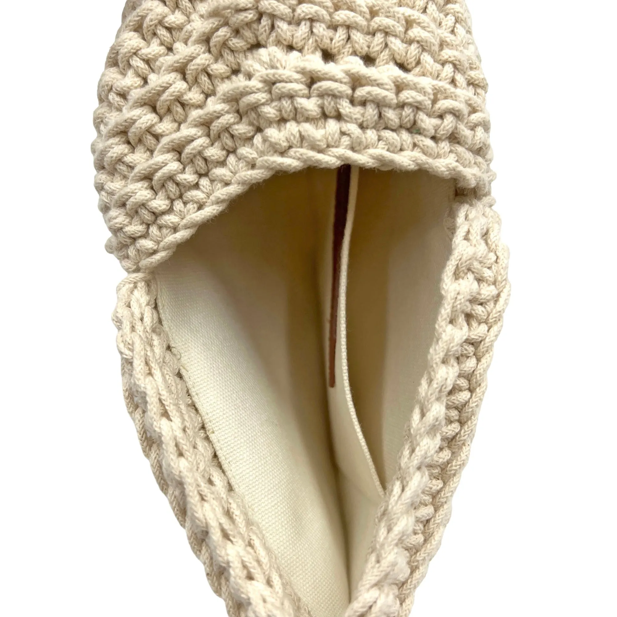 POOLSIDE Crochet Conch Shoulder Bag - Beige New w/Tags