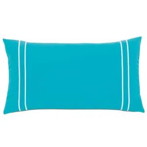 Poolside Deep End Outdoor Lumbar Pillow Cover 15x26