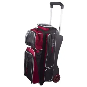 Pro Bowl 3 Ball Roller Bag in Red