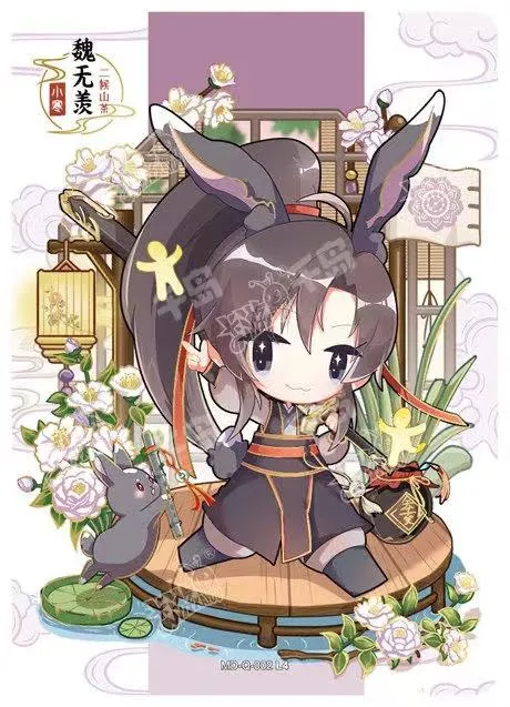 Q-Kayou MoDaoZuShi Q 001-024 Series Single Card Trading Card