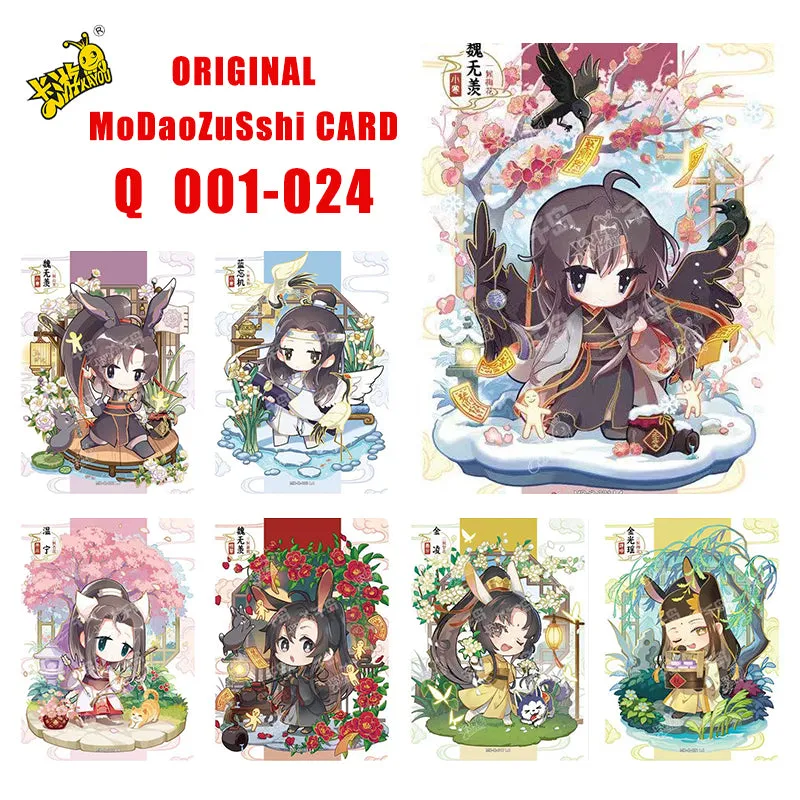 Q-Kayou MoDaoZuShi Q 001-024 Series Single Card Trading Card