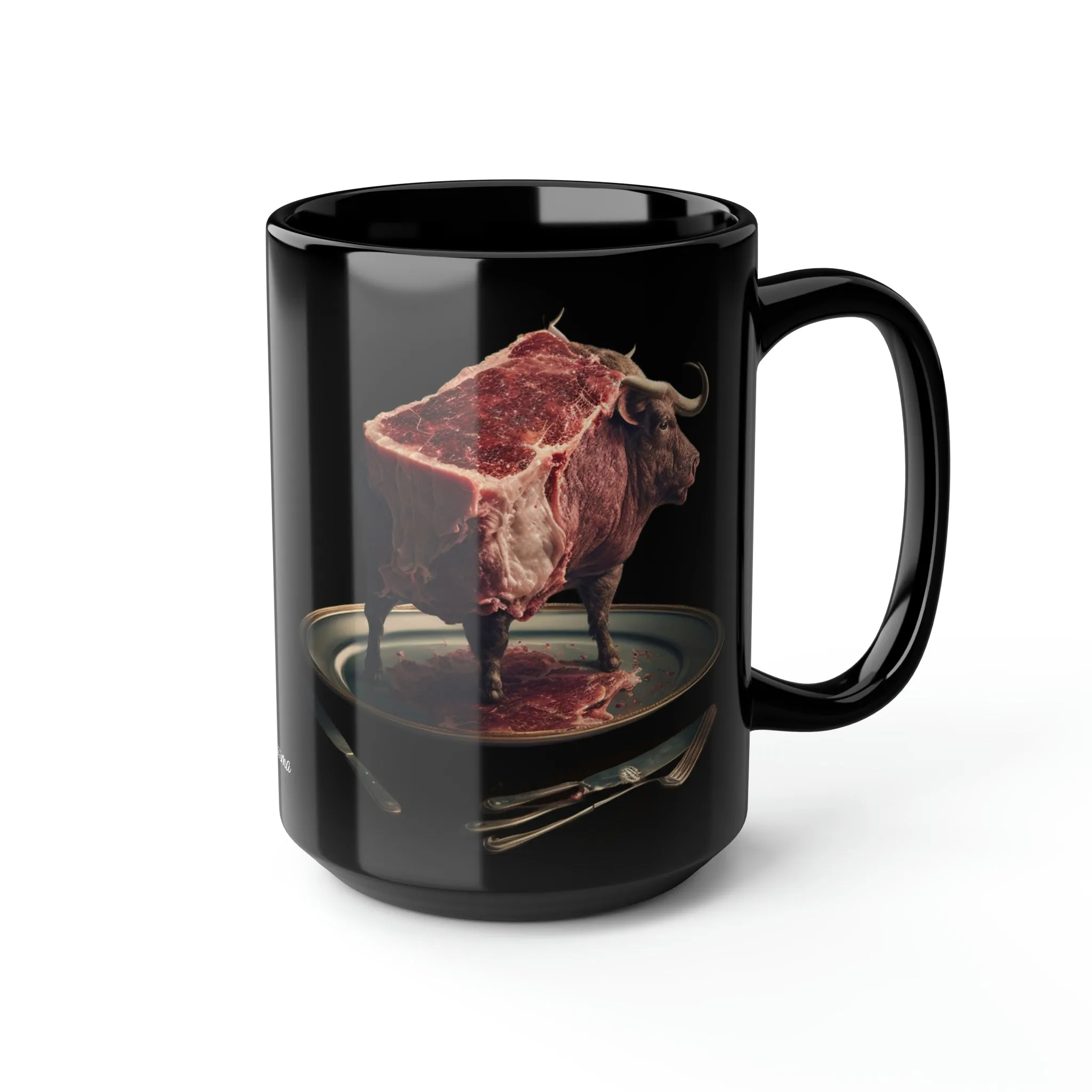 "Extra Rare" Black Mug, 15oz