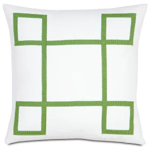 Rainforest Bamboo Outdoor Throw Pillow Cover 18x18