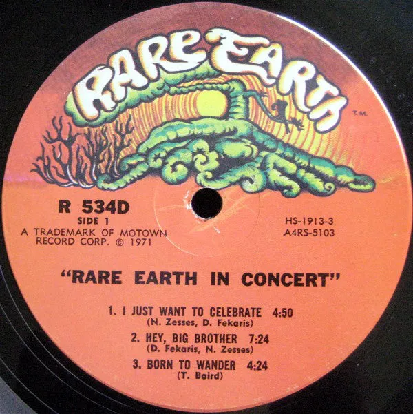 Rare Earth - Rare Earth In Concert (2xLP, Album) (VG )