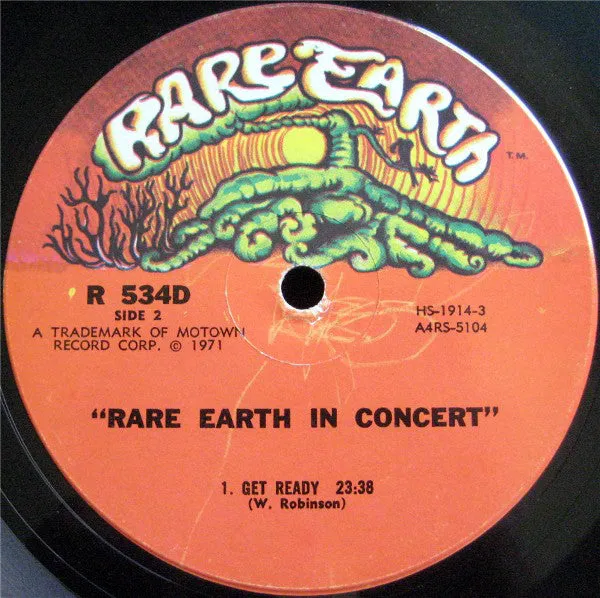 Rare Earth - Rare Earth In Concert (2xLP, Album) (VG )