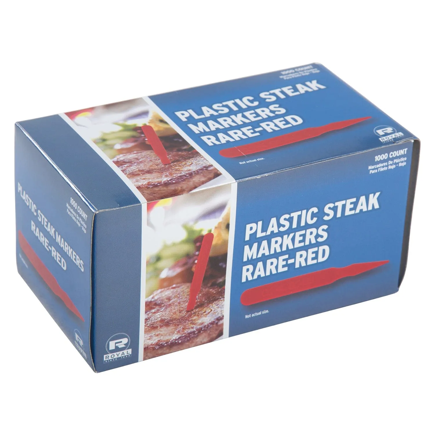 Rare Steak Markers-Red, Case of 5,000