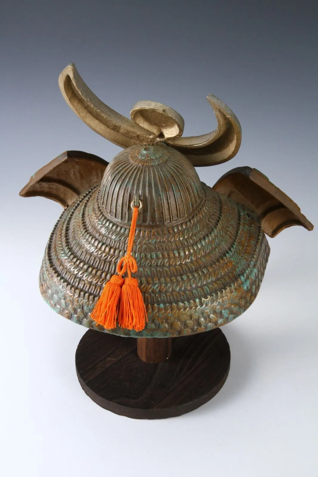 Rare Type Japanese Samurai Helmet -Sengoku Kabuto with a Mask-