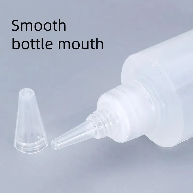 Refillable Plastic Squeeze Bottles for Sauces and Crafts: Leak-Proof, Multi-Purpose Solution