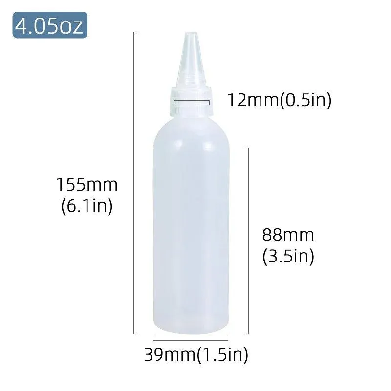 Refillable Plastic Squeeze Bottles for Sauces and Crafts: Leak-Proof, Multi-Purpose Solution