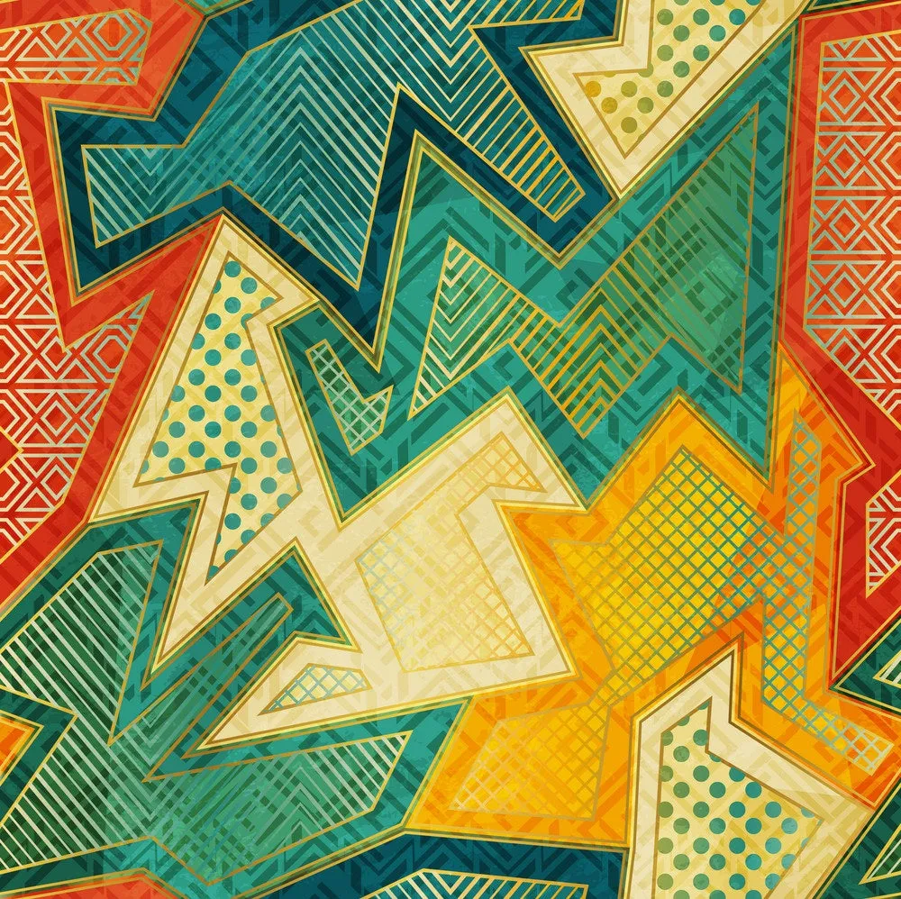 Retro Art 50's & 60's Pattern