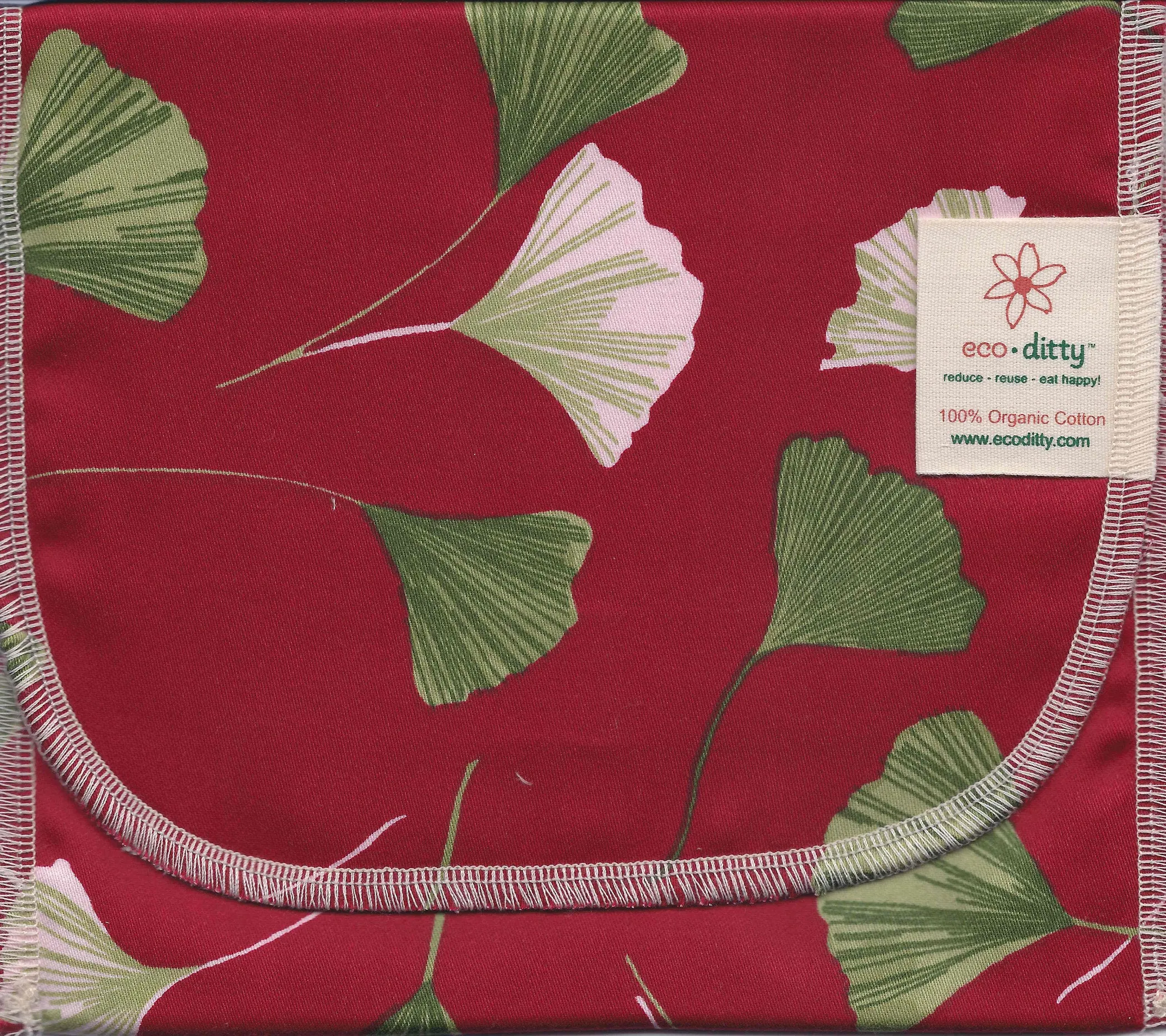 Reusable Sandwich Bag: Ginkgos