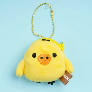 Rilakkuma Coin Case Plushie Charm - Kiiroitori / Mini