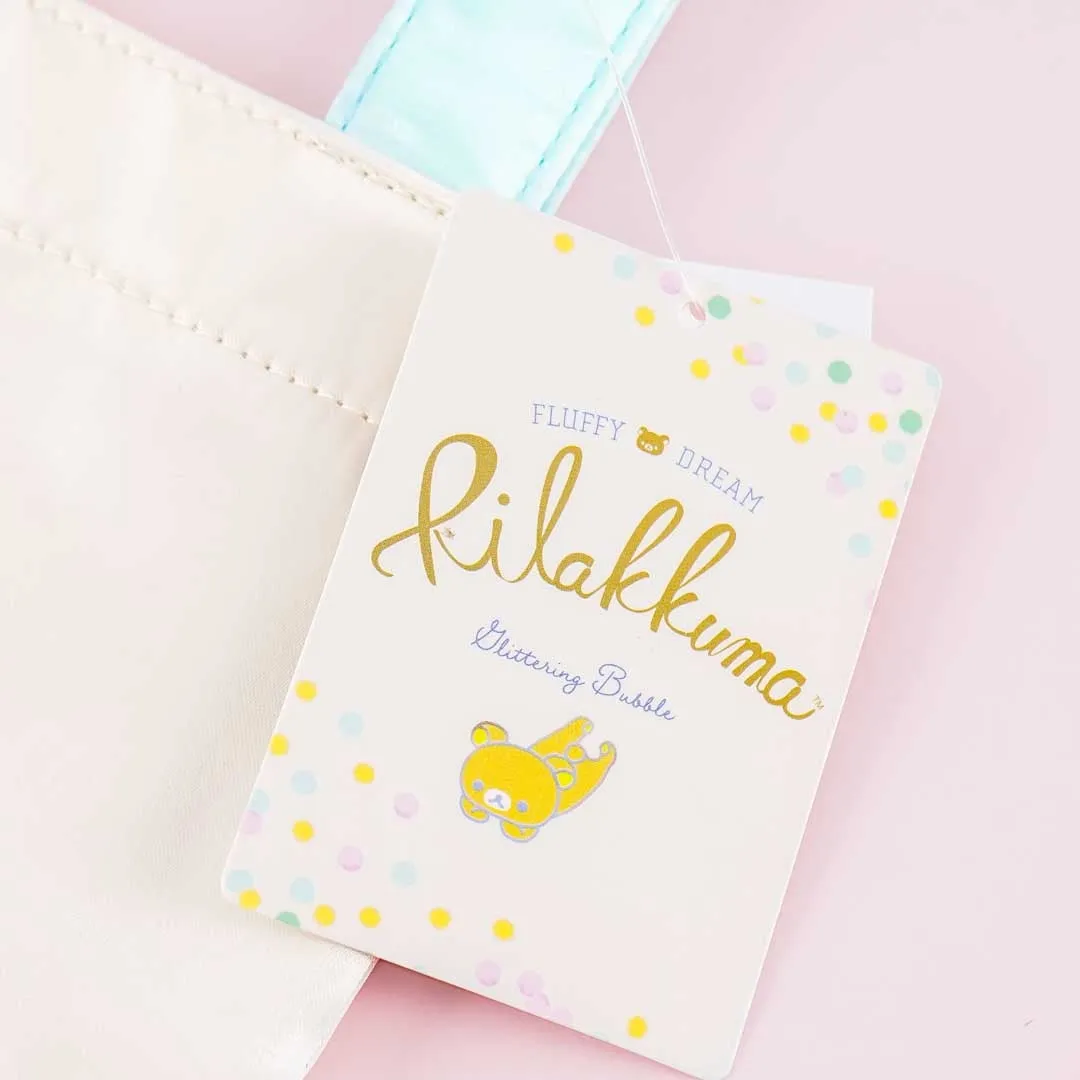 RIlakkuma Glittering Bubble Mini Tote Bag