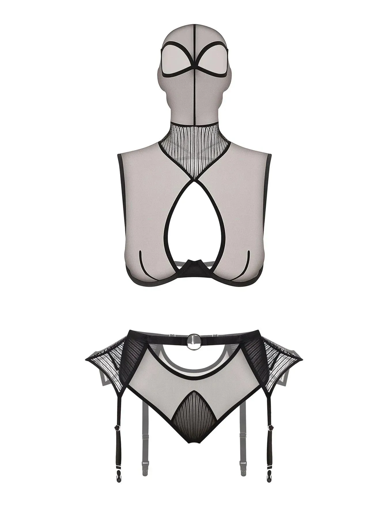 ROLE-PLAYING LINGERIE SET "SPIDER LADY"