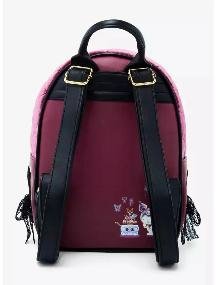 Sanrio Mini Backpack Kuromi, My Melody and My Sweet Piano Velvet Her Universe
