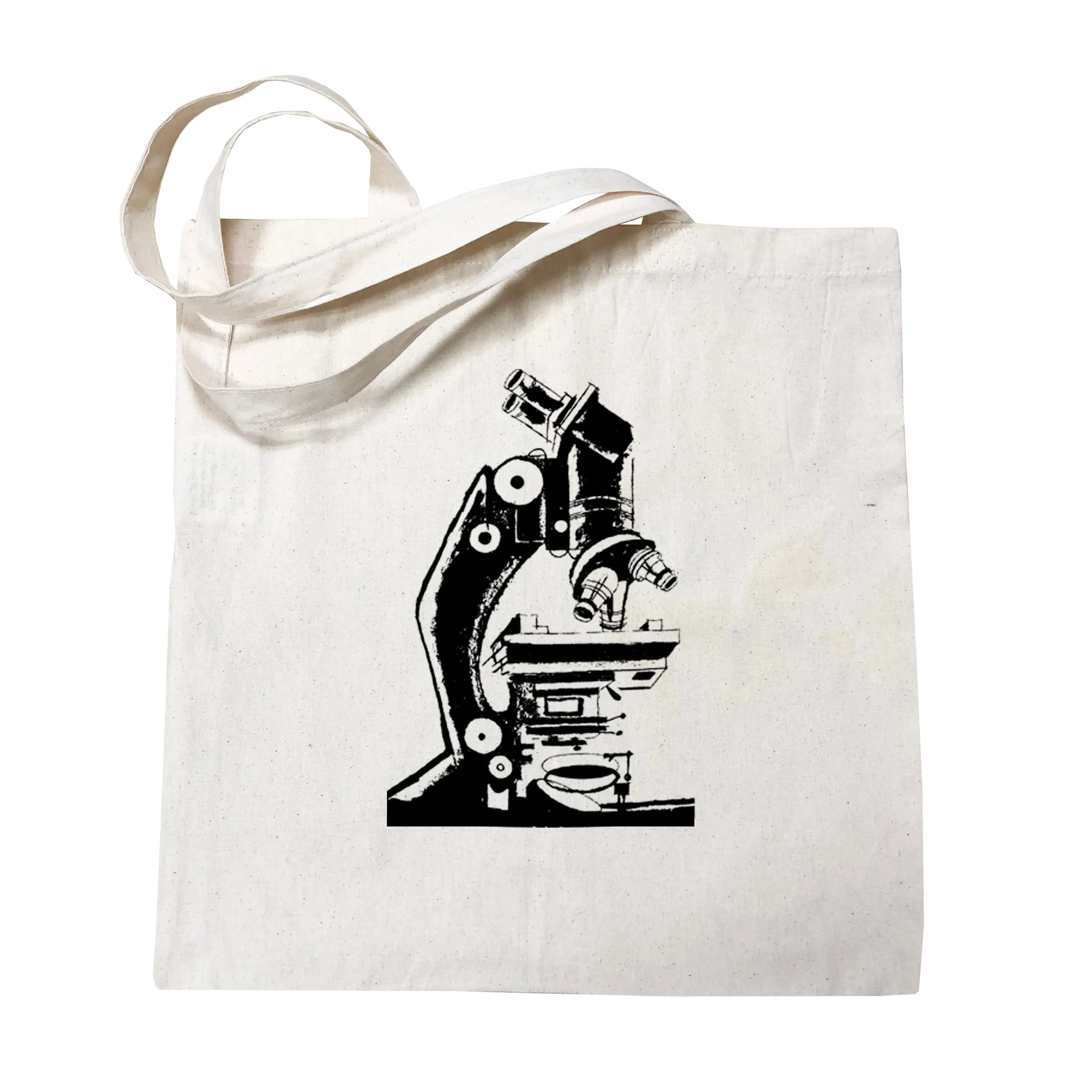 Scientific Microscope Tote Bag