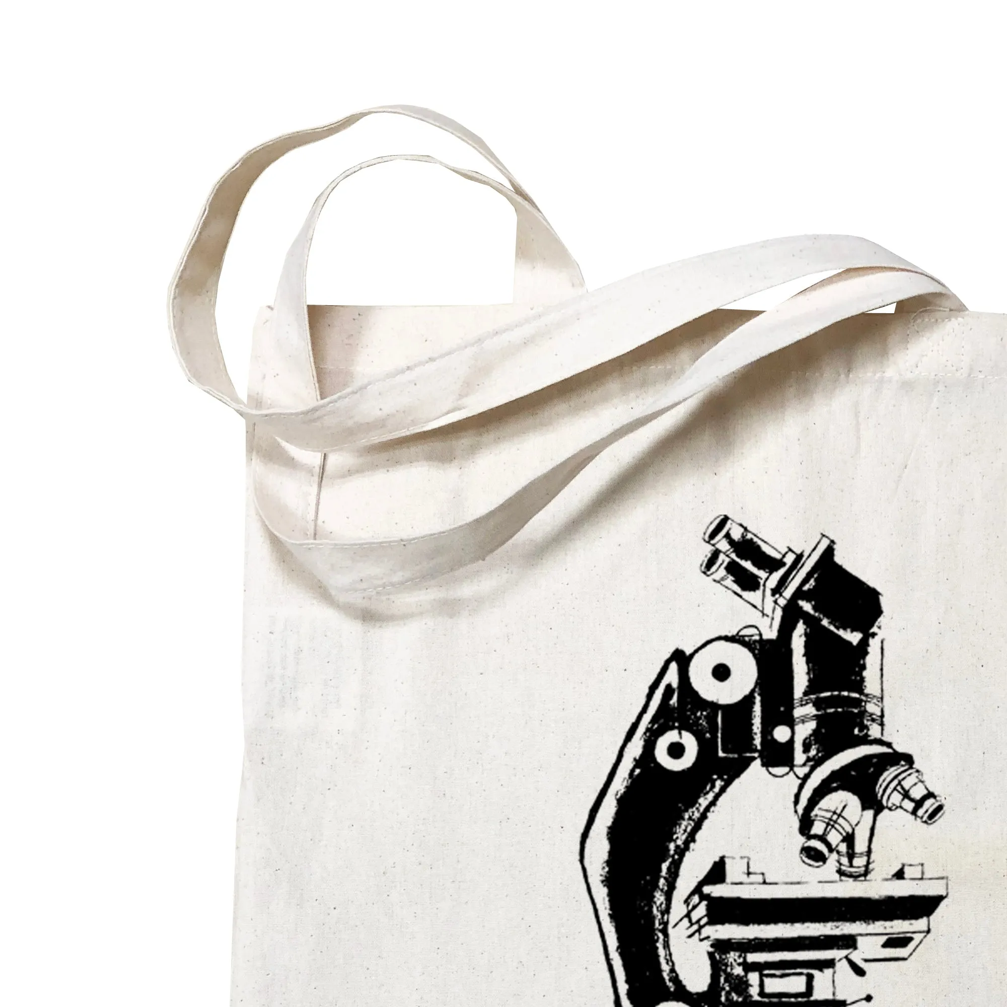Scientific Microscope Tote Bag